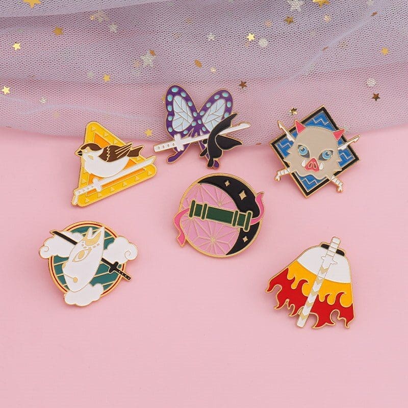 Demon Slayer 'Kyojuro Rengoku' Enamel Pin - Image 8
