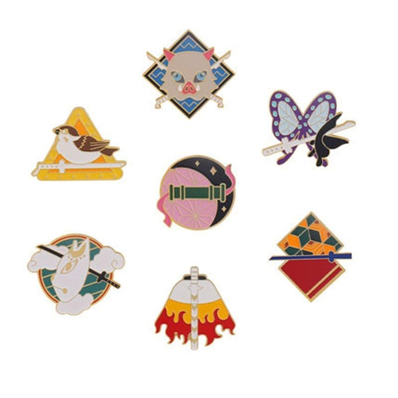 Demon Slayer 'Kyojuro Rengoku' Enamel Pin - Image 4