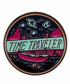Time Traveler 'Outer Space' Enamel Pin