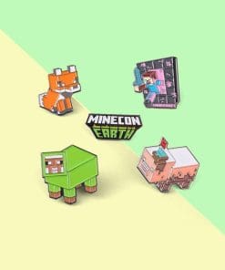 Minecraft 'Hell Gate | Running Steve' Enamel Pin - Image 8