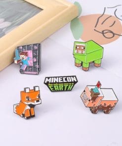 Minecraft 'Hell Gate | Running Steve' Enamel Pin - Image 5