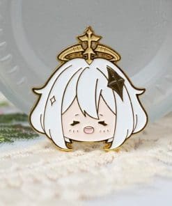 Genshin Impact 'Paimon Chibi Head' Enamel Pin