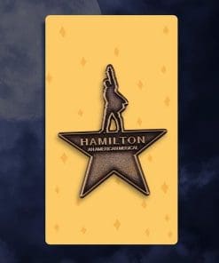Alternative view of Hamilton 'Star | American Musical' Enamel Pin