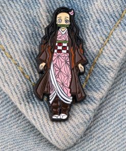 Alternative view of Demon Slayer 'Standing Nezuko' Enamel Pin