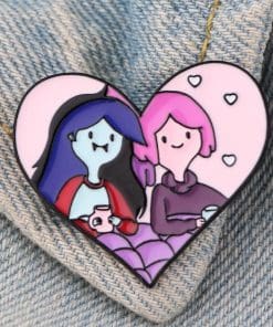 Alternative view of Adventure Time 'Princess Bubblegum & Marceline' Enamel Pin