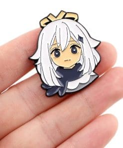 Alternative view of Genshin Impact 'Paimon' Enamel Pin