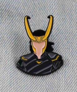 Alternative view of Thor: Ragnarok 'Loki Aesthetic' Enamel Pin