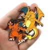Digimon 'Greymon v Charizard' Enamel Pin