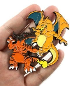 Digimon 'Greymon v Charizard' Enamel Pin