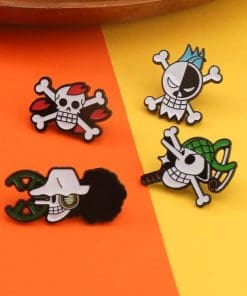 Alternative view of One Piece 'Cross Bones | 1.0' Enamel Pin
