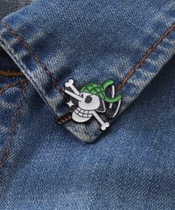 Alternative view of One Piece 'Cross Bones | 2.0' Enamel Pin