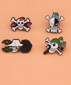 Alternative view of One Piece 'Cross Bones | 4.0' Enamel Pin