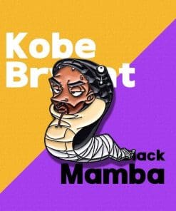 Kobe Bryant 'Black Mamba' Enamel Pin