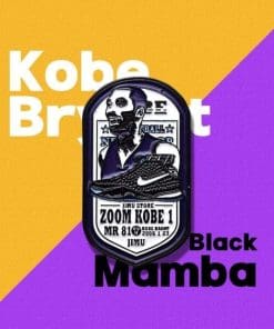 Kobe Bryant 'Shoes | Zoom 1' Enamel Pin