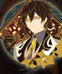 Genshin Impact 'Zhongli' Enamel Pin