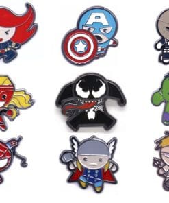 Alternative view of Avengers 'She Hulk Chibi' Enamel Pin