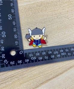 Alternative view of Avengers 'Thor Chibi' Enamel Pin