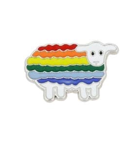 LGBT Rainbow 'Sheep' Enamel Pin