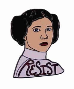 Princess Leia 'Resist' Enamel Pin