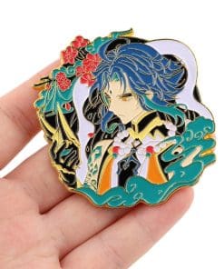 Alternative view of Genshin Impact 'Xiao the Conqueror' Enamel Pin