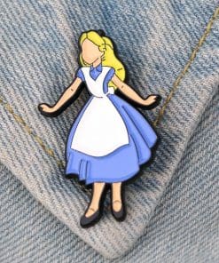 Alice in Wonderland 'Alice' Enamel Pin - Image 3