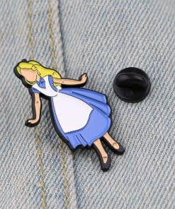 Alice in Wonderland 'Alice' Enamel Pin - Image 5