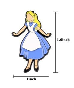 Alice in Wonderland 'Alice' Enamel Pin - Image 7