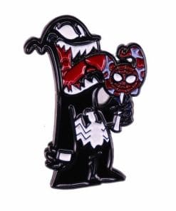 'Venom x Spider Man' Enamel Pin