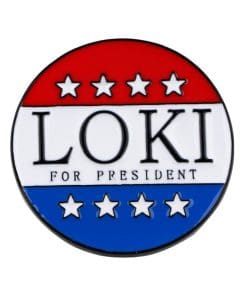 'Loki | For President' Enamel Pin