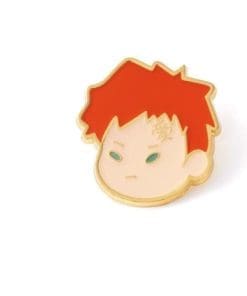 Naruto 'Gaara Chibi Head' Enamel Pin