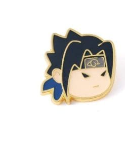 Naruto 'Sasuke Uchiha Chibi Head' Enamel Pin