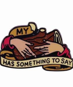 Twin Peaks 'The Log Lady | My Log Has Something To Say' Enamel Pin
