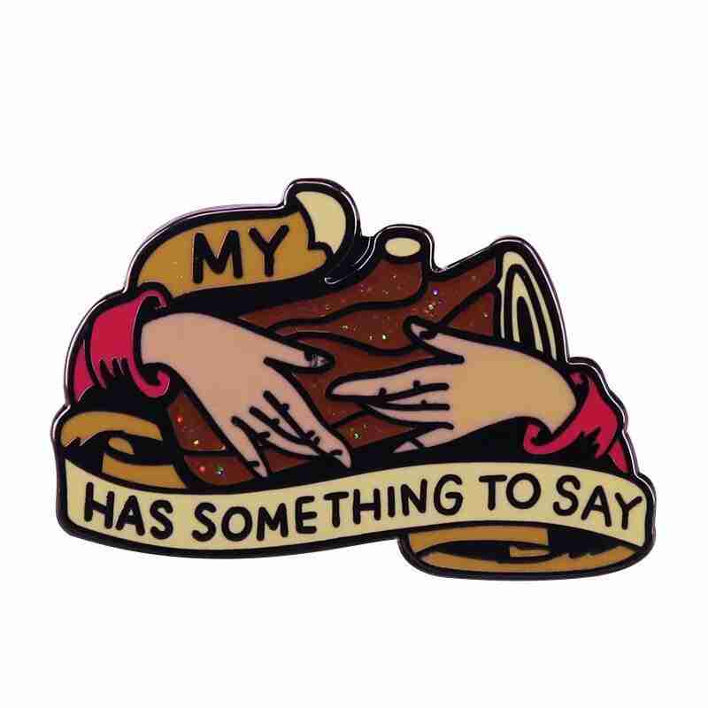 Twin Peaks 'The Log Lady | My Log Has Something To Say' Enamel Pin