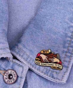 Twin Peaks 'The Log Lady | My Log Has Something To Say' Enamel Pin - Image 3