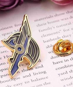 Alternative view of Thor: Ragnarok 'Thor Helmet Gear' Enamel Pin