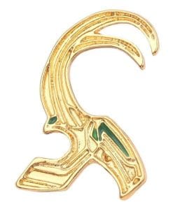 Loki 'Loki Helmet Gear' Enamel Pin