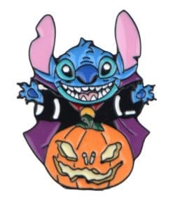 Lilo & Stitch 'Dracula Stitch & Pumpkin' Enamel Pin