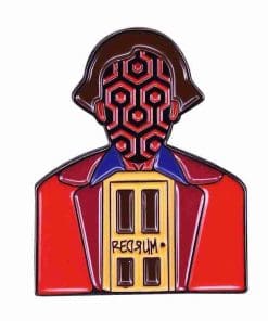 The Shining 'Rug Pattern Face | Redrum' Enamel Pin