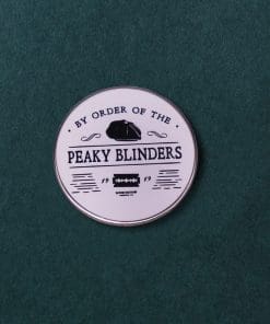 Alternative view of 'Peaky Blinders' Enamel Pin