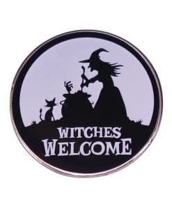 'Witches Welcome' Enamel Pin