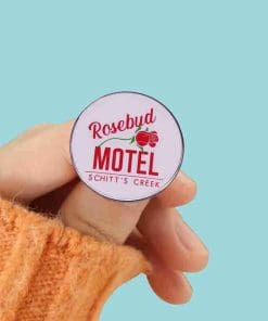 Schitt's Creek 'Rosebud Motel' Enamel Pin - Image 4