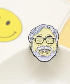 Alternative view of 'Hayao Miyazaki' Enamel Pin