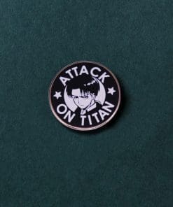Alternative view of Attack on Titan 'Captain Levi' Enamel Pin