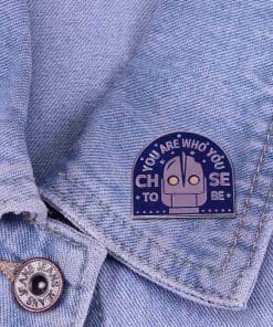 Alternative view of The Iron Giant 'You Are Who You Choose To Be' Enamel Pin