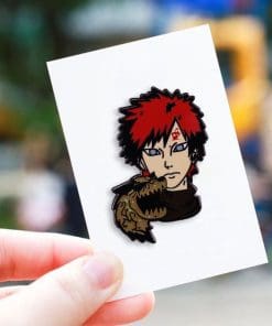 Alternative view of Naruto 'Gaara of the Desert' Enamel Pin