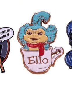 Labyrinth 'William | Worm' Enamel Pin - Image 3