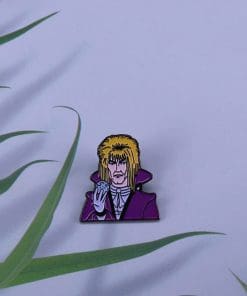 Alternative view of Labyrinth 'Jareth | David Bowie' Enamel Pin