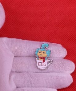 Alternative view of Labyrinth 'William | Ello Cup' Enamel Pin
