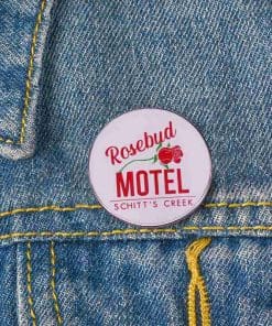 Schitt's Creek 'Rosebud Motel' Enamel Pin - Image 3
