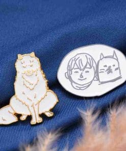 Alternative view of To Your Eternity 'Fushi and Joaan' Enamel Pin